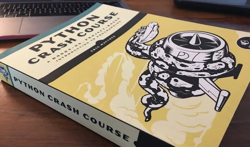 Python Crash Course Book Cover