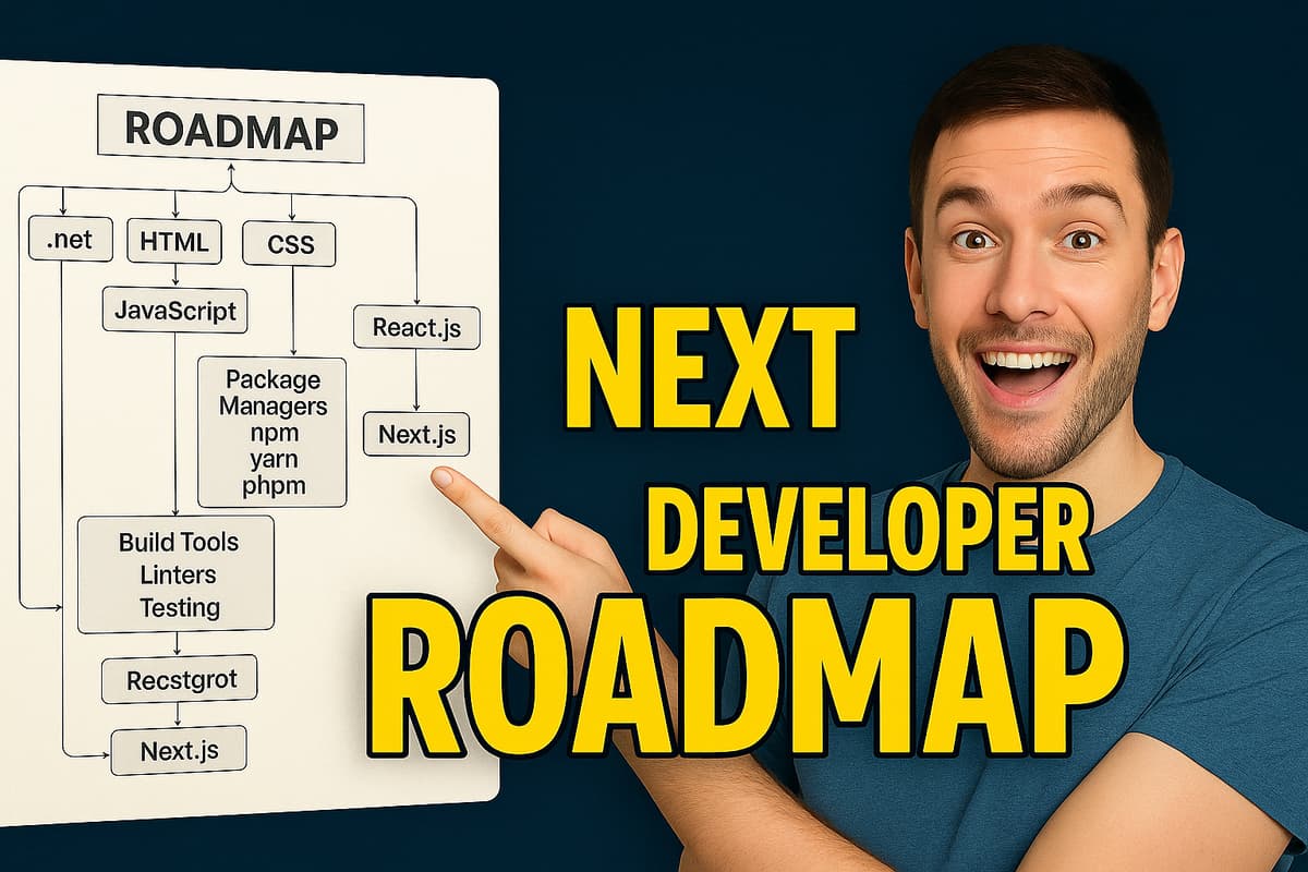 Next.js Roadmap 2025 - Complete Guide to Mastering Next.js