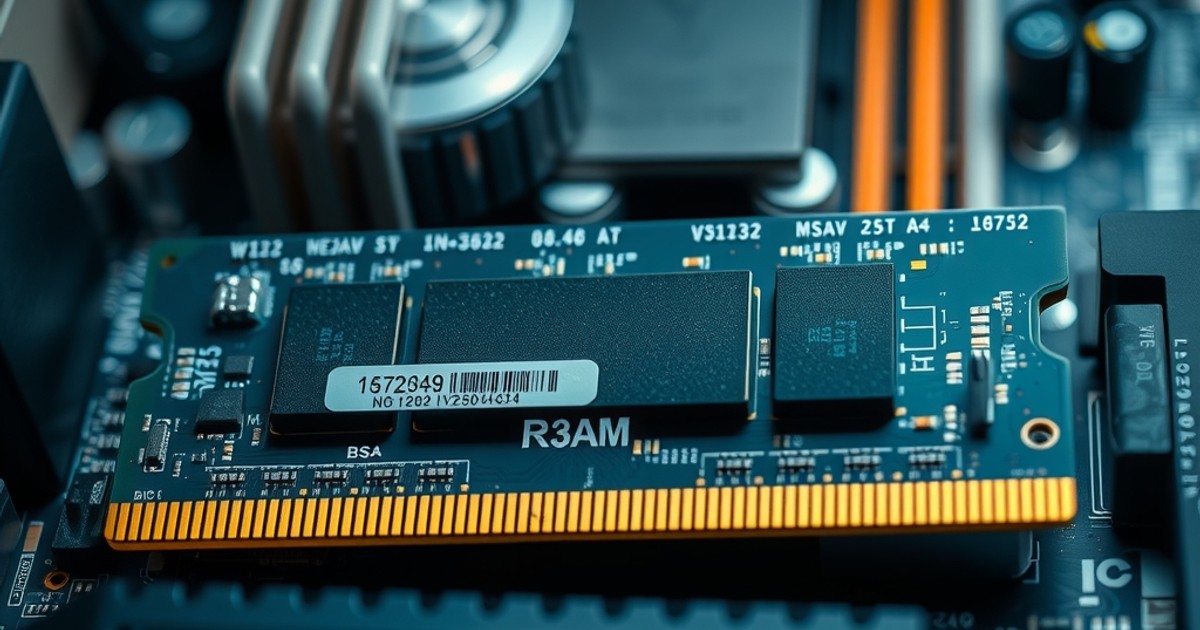 The RAM temporary memory.