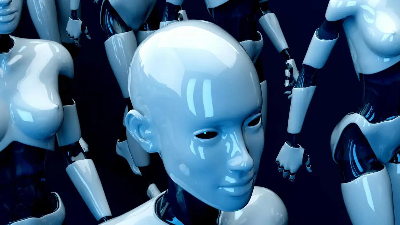 Visualization of AI agents orchestrating tools and systems autonomously