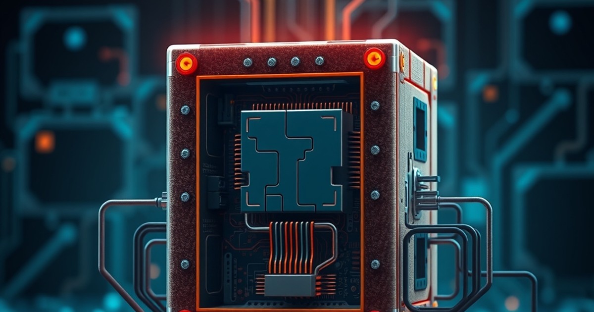 Minecraft Redstone computer with visible logic circuits