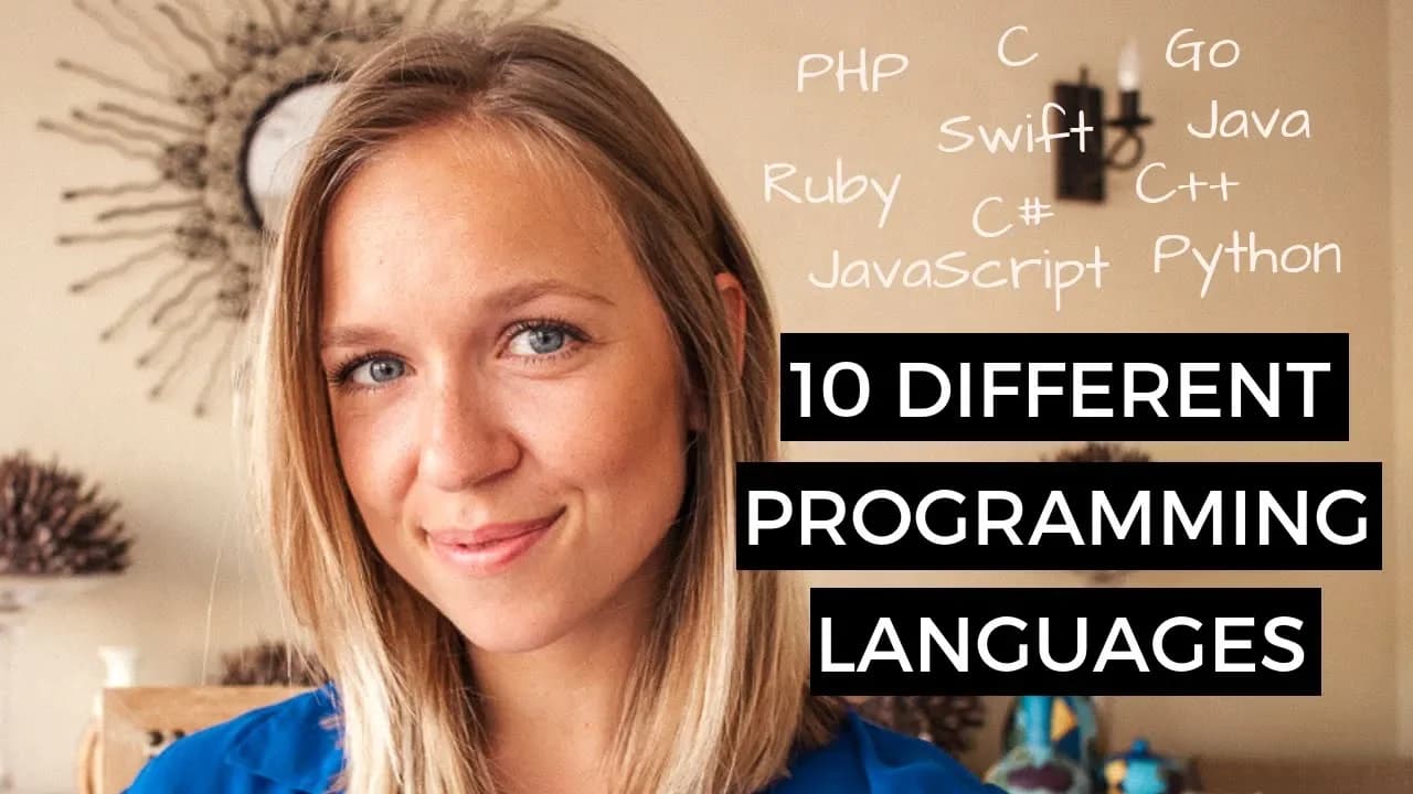 Different Programming Languages and Their Uses