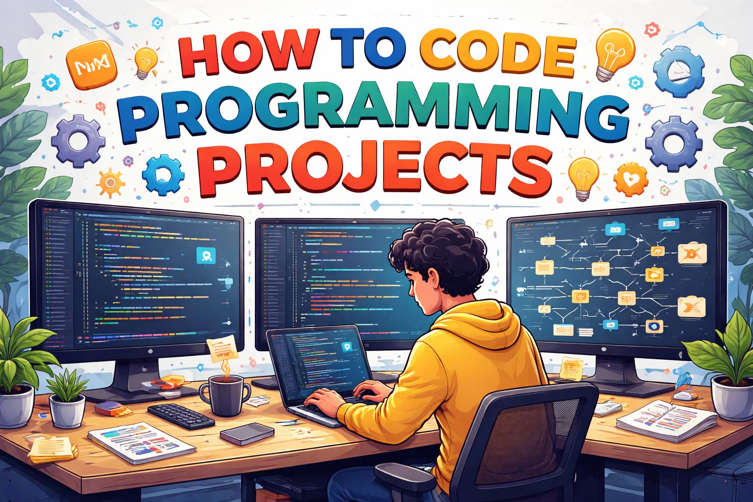 How to Code Programming Projects Step by Step