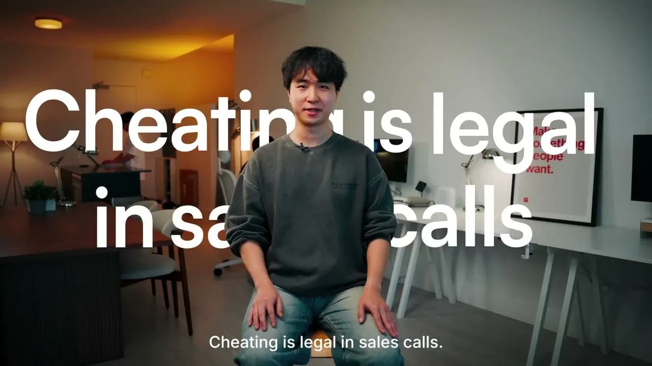 Cheating Is Legal In Sales Calls - Here Is How I Do It With Real-Time AI And It Wins Deals