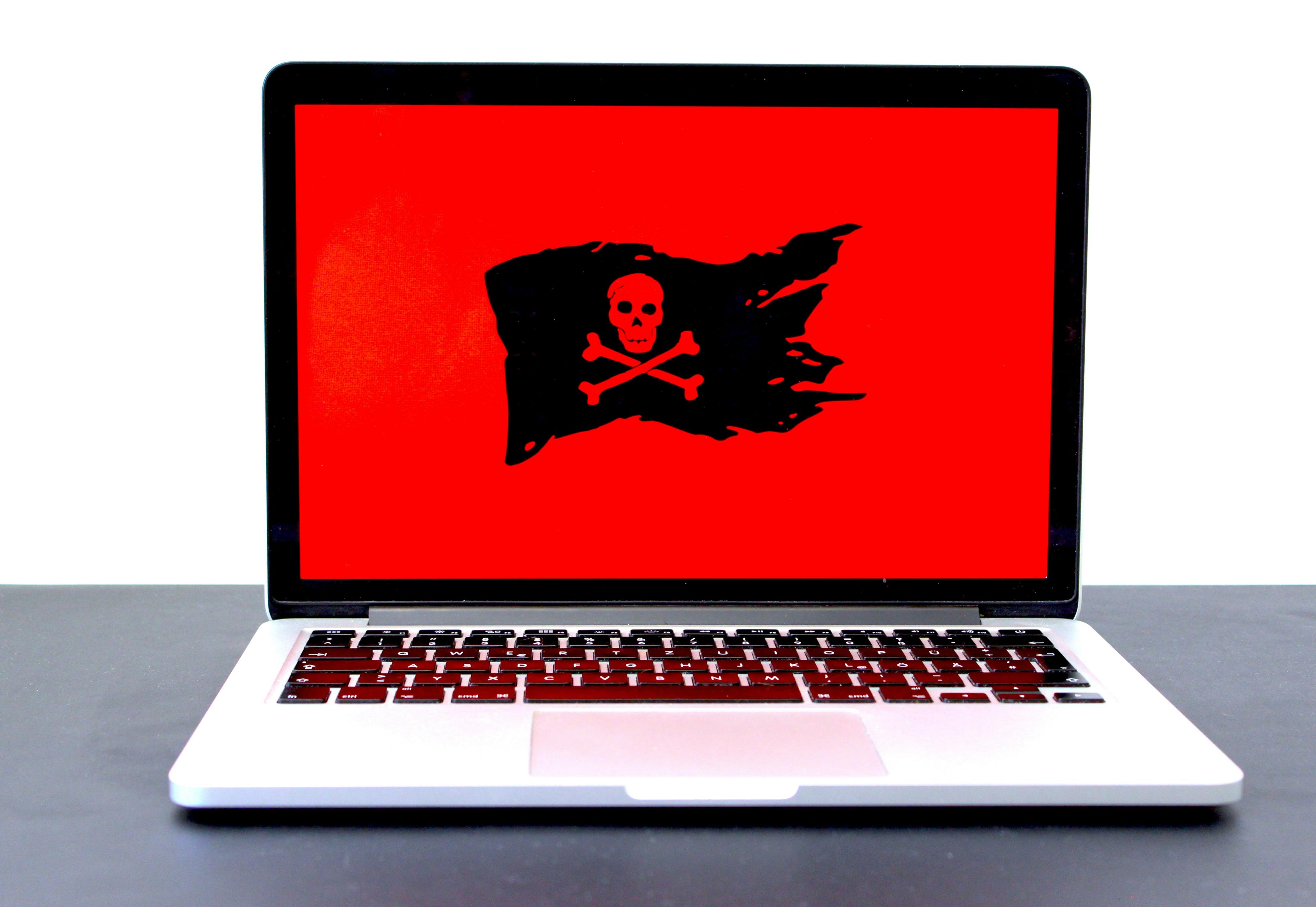 illustration of malware